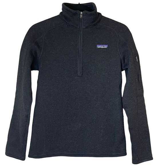 Patagonia EUC Womens Better Sweater® 1/4-Zip Fleece Pullover X-Small Winter Wear - Picture 1 of 8